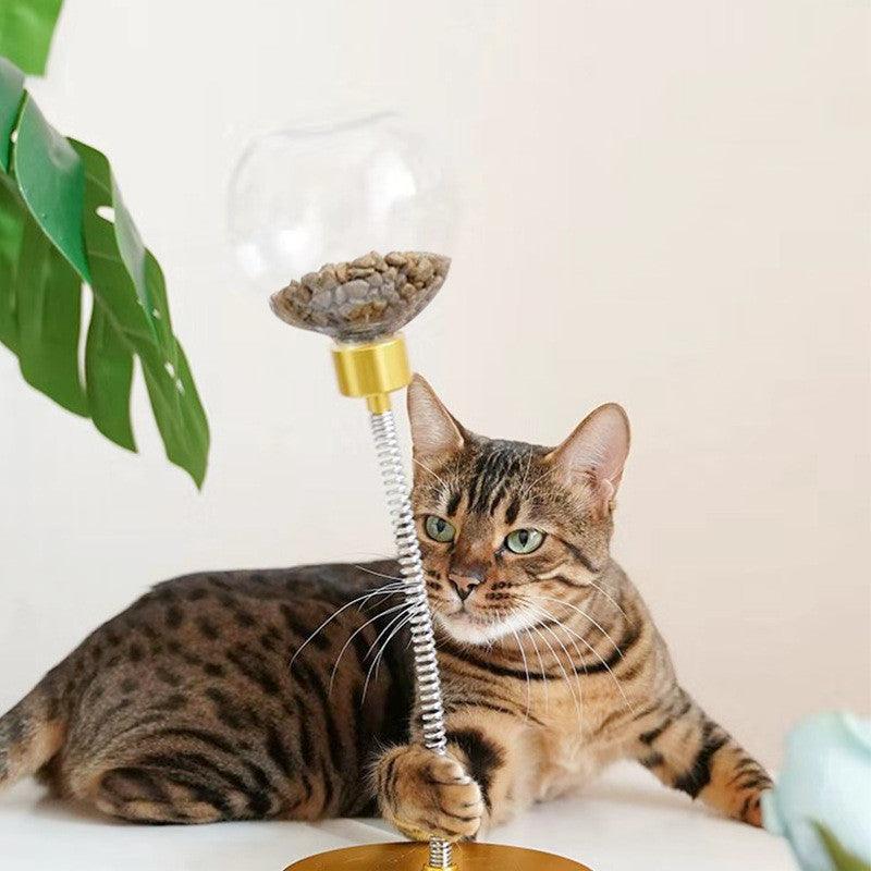 Pet Leak 'N Swing Ball - Interactive Toy For Cats
