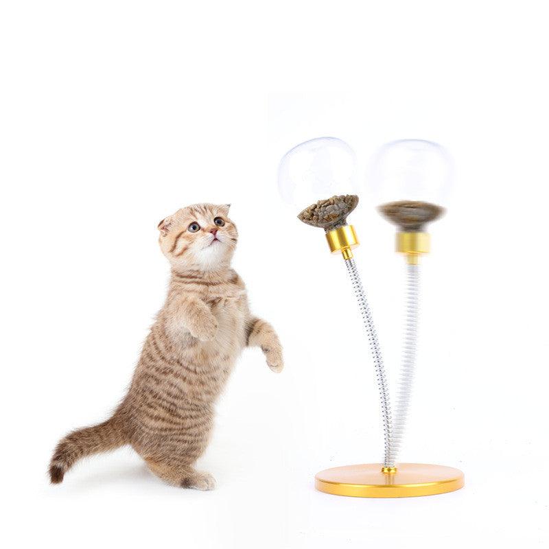 Pet Leak 'N Swing Ball - Interactive Toy For Cats