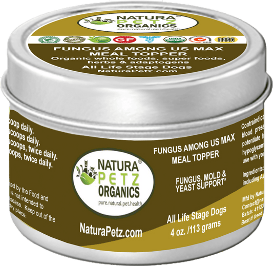 Fungus Among Us Max Meal Topper for Comprehensive Fungal, Mold & Yeast