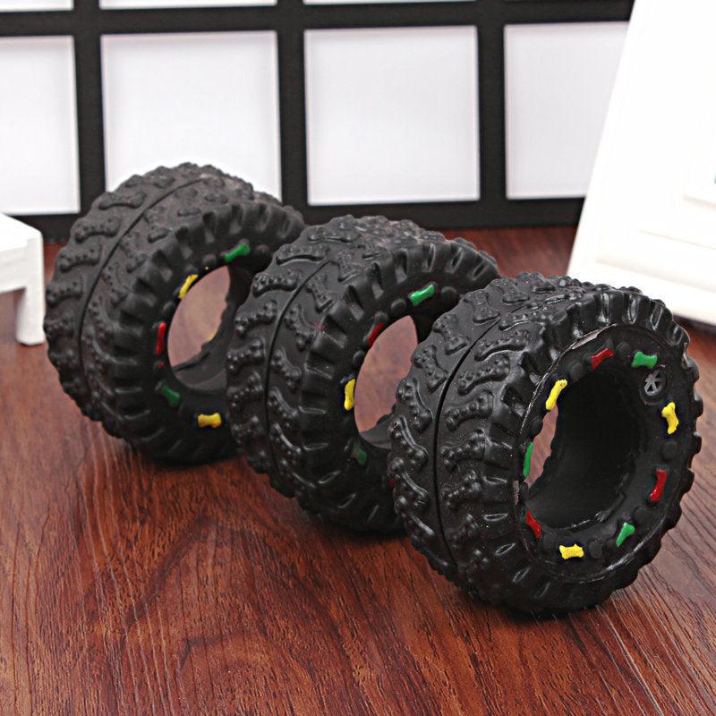 Pet Pals Tire Tunes - Interactive Audible Glue Toy For Dogs