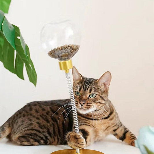 Pet Leak 'N Swing Ball - Interactive Toy For Cats